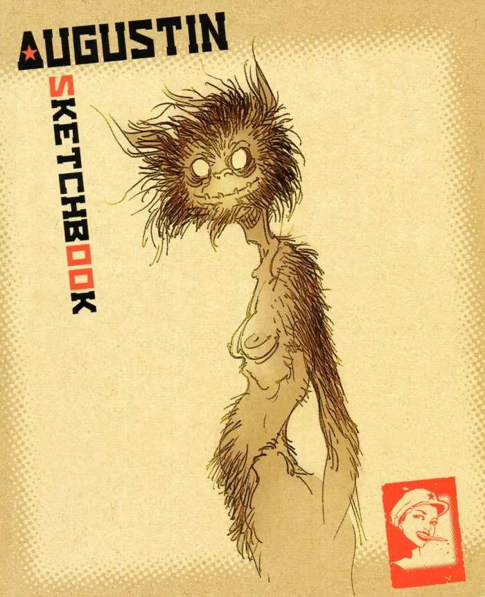 Couverture du sketchbook de Virginie Augustin