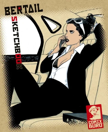 Couverture du sketchbook de bertail