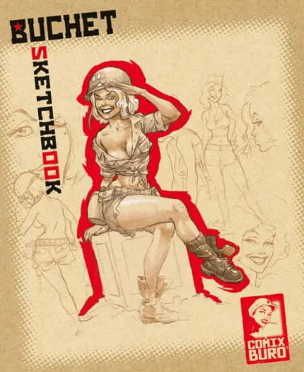 Couverture du sketchbook de Buchet