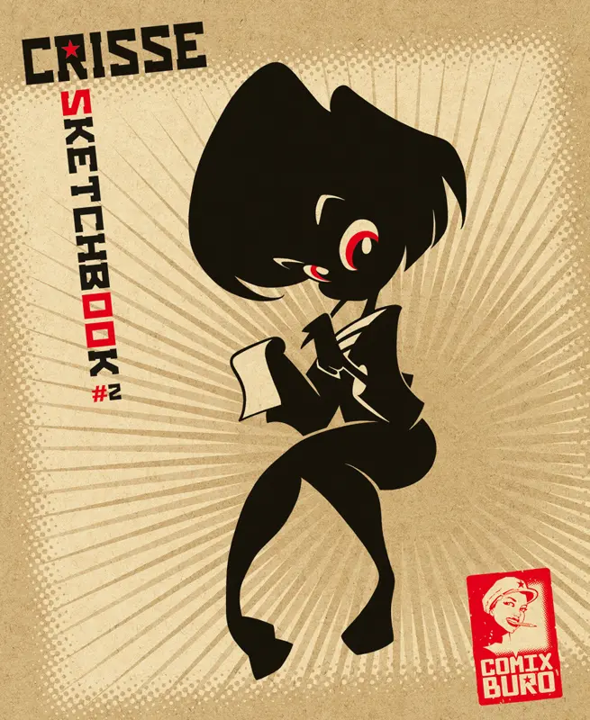 Couverture du sketchbook de Crisse n°2