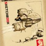 Couverture du sketchbook de Manchu