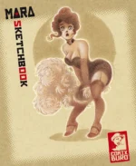 Couverture du sketchbook de Mara