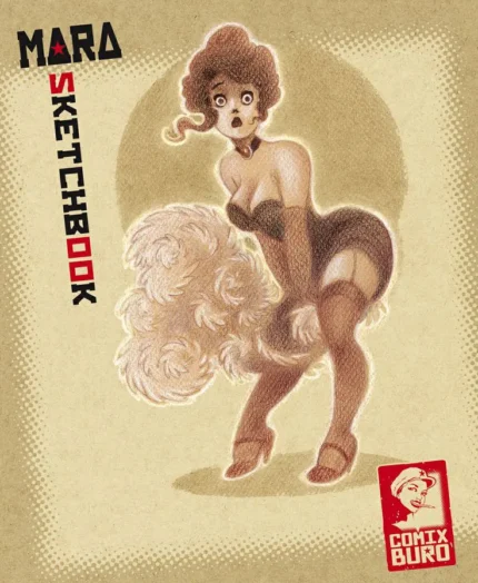 Couverture du sketchbook de Mara