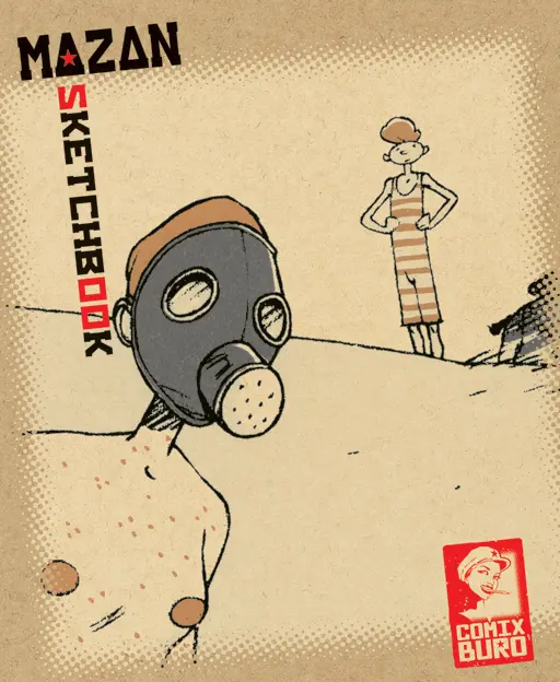 Couverture du sketchbook de Mazan