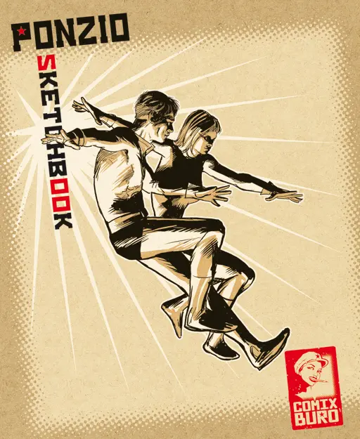 Couverture du sketchbook de Ponzio