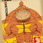 Covuerture du sketchbook de tebo