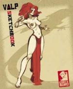 Couverture du sketchbook de Valp