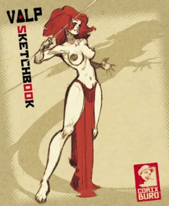 Couverture du sketchbook de Valp
