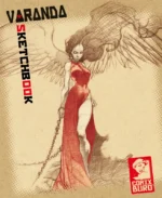 Couverture du Sketchbook Varanda 1 – croquis fantasy par Varanda
