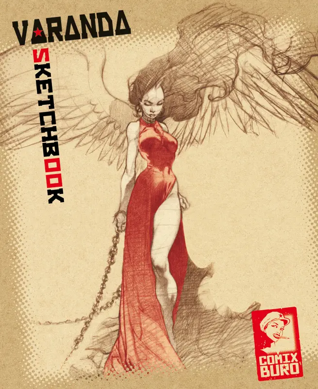 Couverture du Sketchbook Varanda 1 – croquis fantasy par Varanda