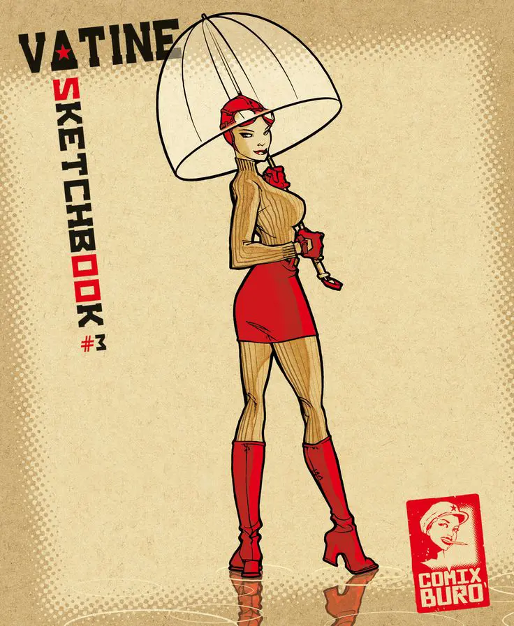 Couverture du sketchbook N°3 de Vatine