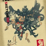 Couverture du sketchbook de Yoann