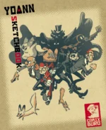 Couverture du sketchbook de Yoann
