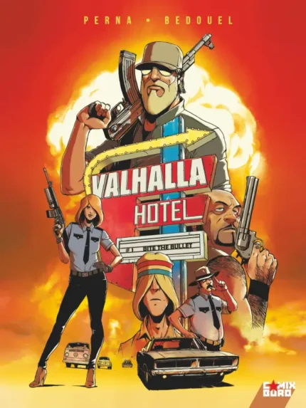 Couverture du tome 1 de Valhalla Hotel