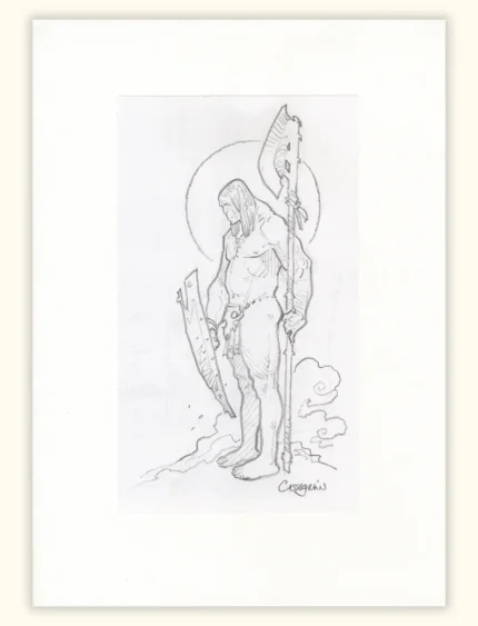 Barbare N°2 Format A4. Didier Cassegrain.