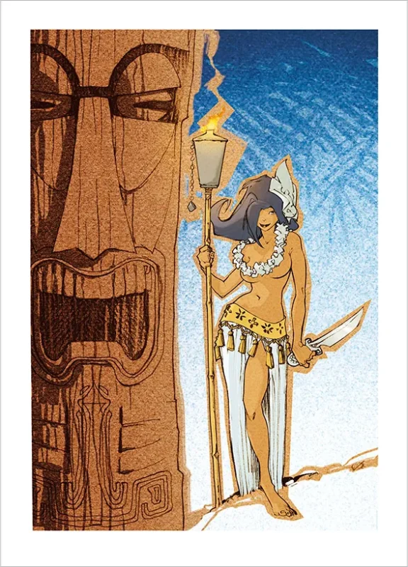 Affiche Vatine – Miss Tiki.