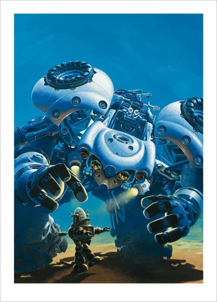 Affiche Manchu Robot Lost In Space