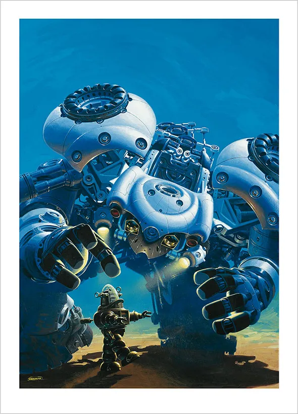 Affiche Manchu Robot Lost In Space