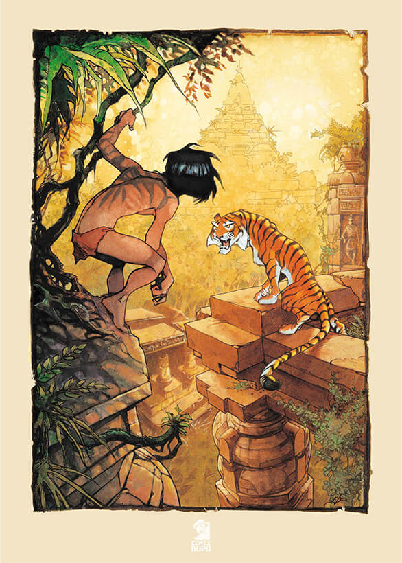 Affiche Vatine – Le Livre de la jungle.