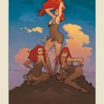 Affiche de Didier Cassegrain – Red Mountain