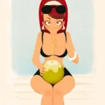 Petite affiche Ciia – Noix de coco