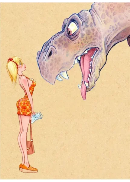Petite affiche Yeagle – Mandy & Dino
