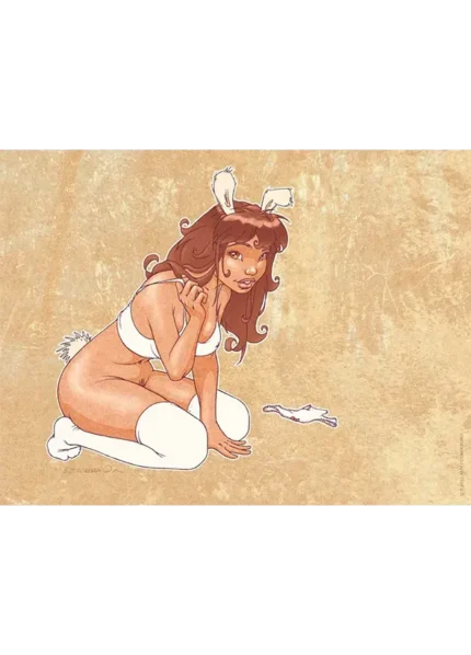 Petite affiche Bellamy – Bunny Girl