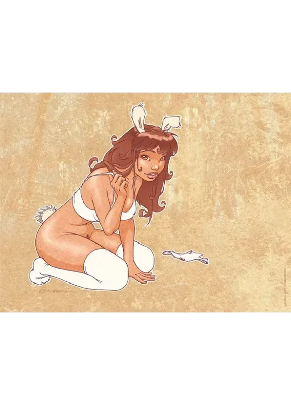 Petite affiche Bellamy – Bunny Girl