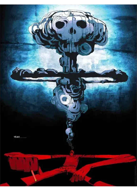 Petite affiche Valley – Smoking Bob