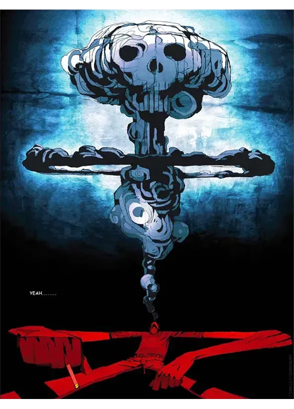 Petite affiche Valley – Smoking Bob