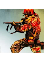 Petite affiche Robert Valley – Urban Camouflage