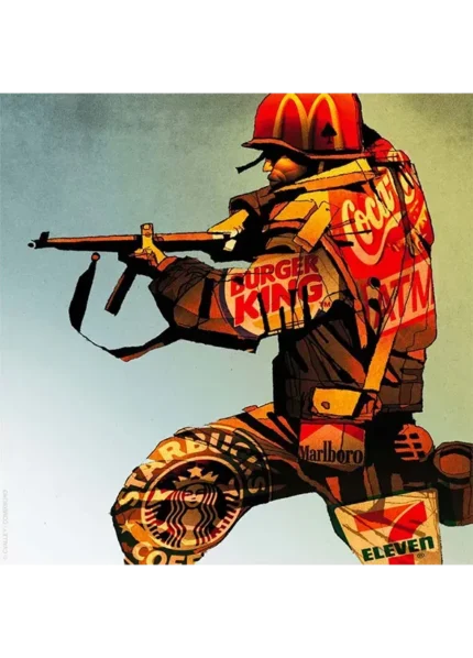 Petite affiche Robert Valley – Urban Camouflage