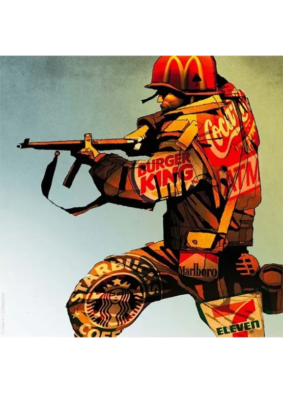 Petite affiche Robert Valley – Urban Camouflage