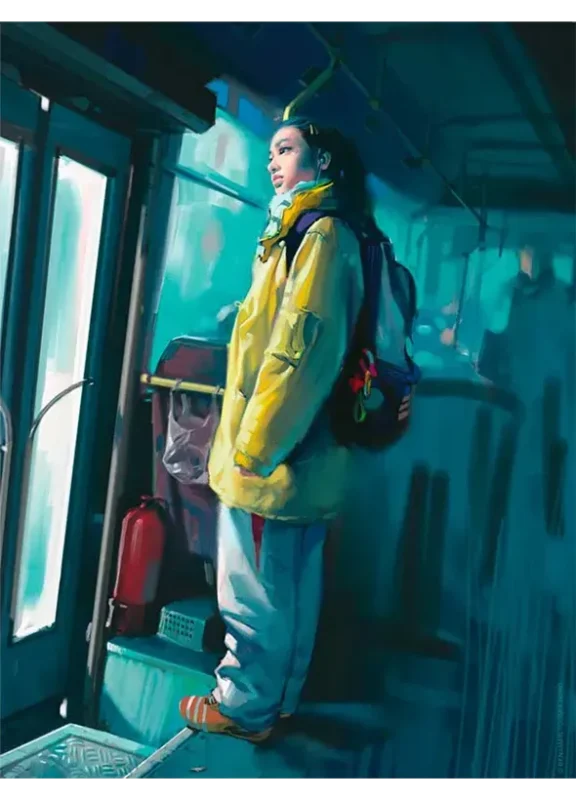 Petite affiche Benjamin – Bus