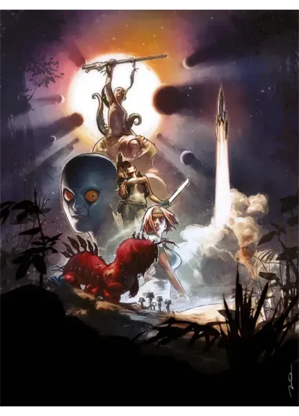 Affiche Gerald Parel – Les Univers de S.Wul