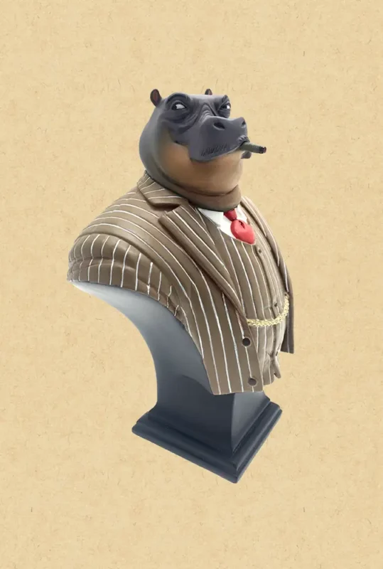 Buste Ted Leeman – Blacksad – Guarnido
