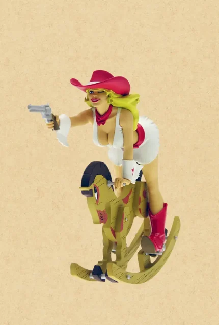 Statuette de collection Buckaroo Girl- Olivier Vatine