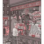 Affiche Grégoire Bouchard – Vers les mondes lointains