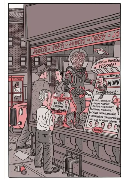Affiche Grégoire Bouchard – Vers les mondes lointains