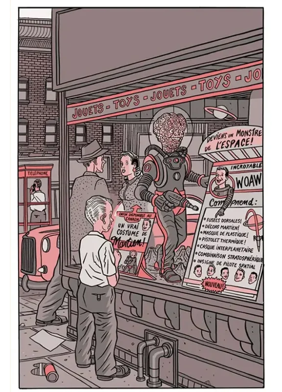 Affiche Grégoire Bouchard – Vers les mondes lointains