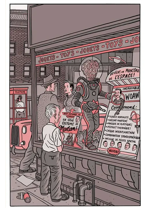 Affiche Grégoire Bouchard – Vers les mondes lointains