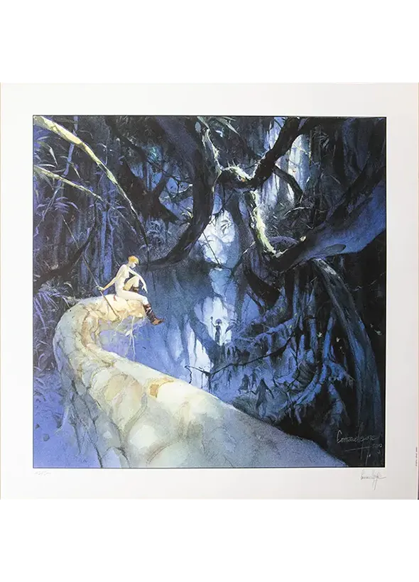 Affiche Emmanuel Lepage – La Terre sans mal