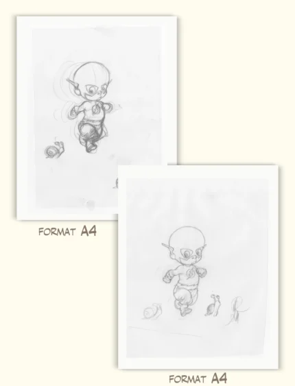 originaux de Little Hero Flash
