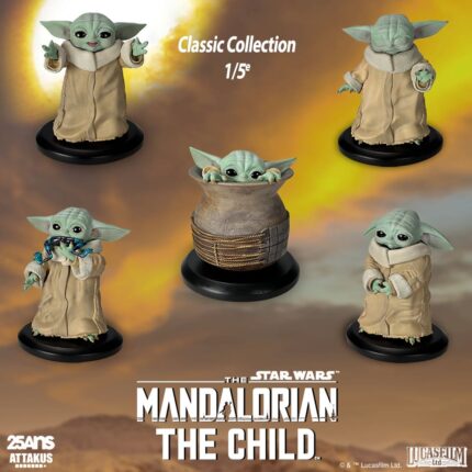 Grogu - 5 modèles - The Mandalorian
