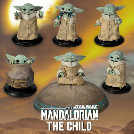 Grogu - collection complète 6 modèles - The Mandalorian