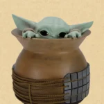 Grogu dans sa jarre - échelle 1/2 (20 cm)