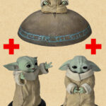 Pack GROGU – 3 Humeurs 1/5e – The Mandalorian