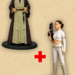 Pack Padmé Amidala & Obi-Wan Kenobi 1/5e – Star Wars