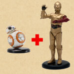 Pack DROÏDES 1/10e – BB-8 & C-3PO Bras Rouge – Star Wars